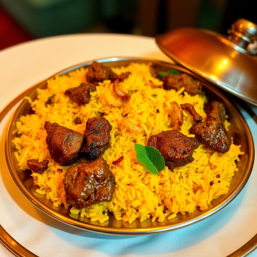 Mutton Dum Biryani